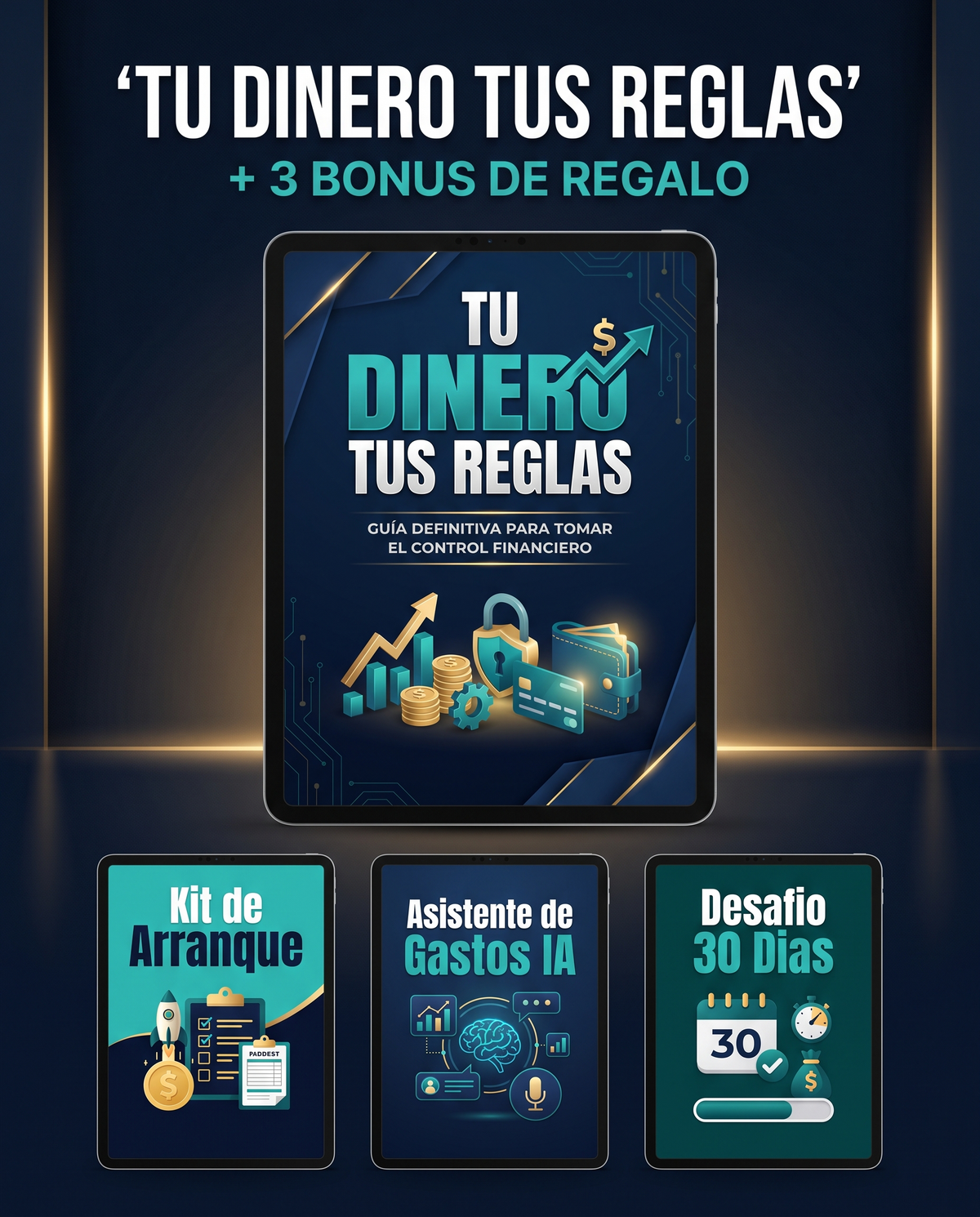 Tu Dinero, Tus Reglas 💰 | Tomá el Control de tus Finanzas + 3 BONOS GRATIS