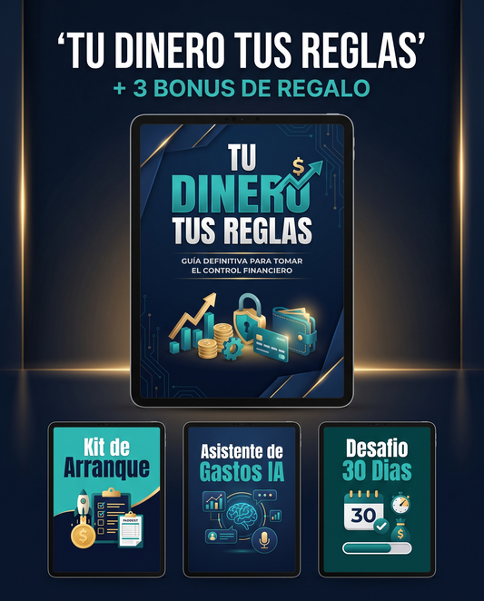 Tu Dinero, Tus Reglas 💰 | Tomá el Control de tus Finanzas + 3 BONOS GRATIS